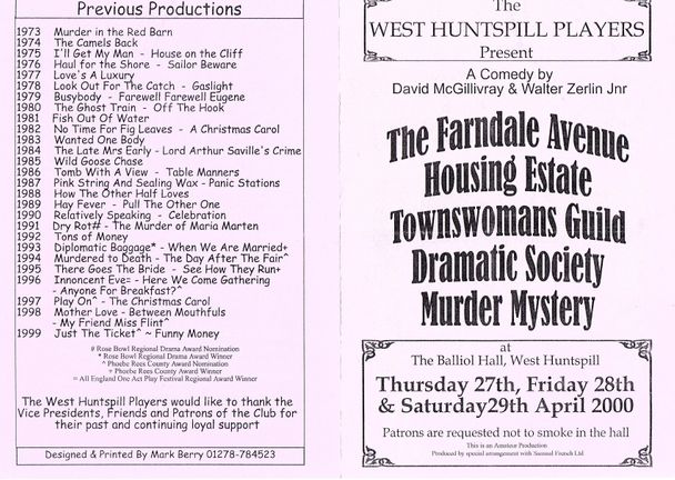 TFAHETGDS Murder Mystery prog p1
